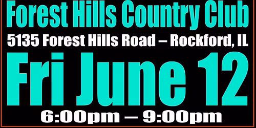Paul Bronson Acoustic Music @ Forest Hills Country Club - Rockford, IL - Friday, June 12th