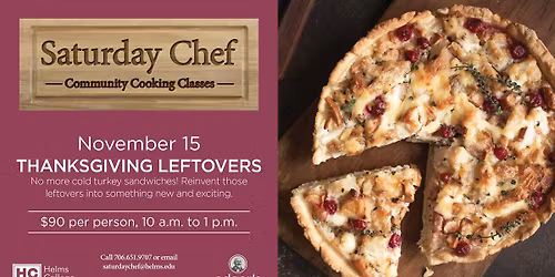 Saturday Chef: Thanksgiving Leftovers