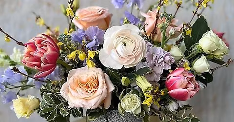 Easter Floral Centerpiece 