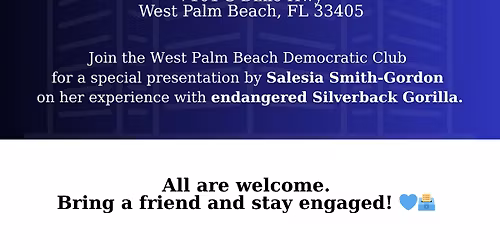 Monthly Meeting - West Palm Beach Democratic Club