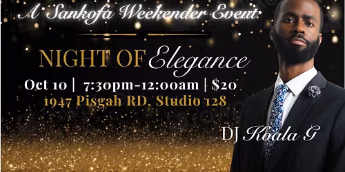 Sankofa Weekender: Night of Elegance (Florence SC)