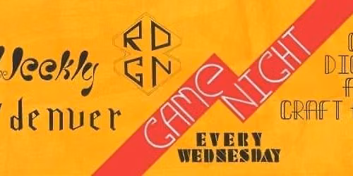 2nd Wednesday Gamenight at Strange 