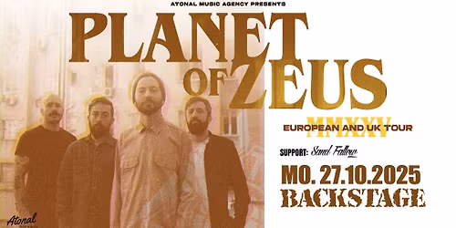 PLANET OF ZEUS | EUROPEAN AND UK TOUR 2025 | BACKSTAGE M\u00dcNCHEN 2025
