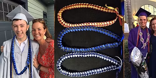 Make a Forever Graduation Ribbon Lei
