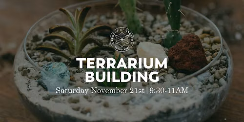 Terrarium Building Workshop
