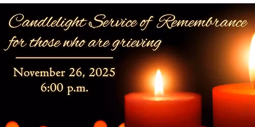 Candlelight Service of Remembrance