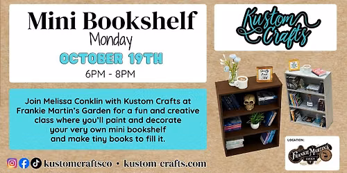 Mini Bookshelf