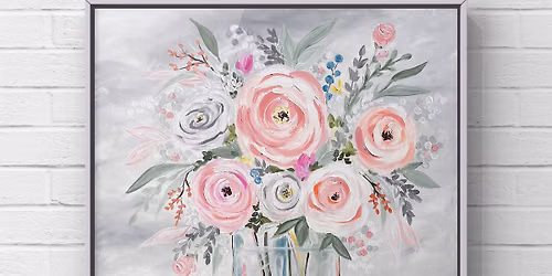 Floral Acrylic Painting Class