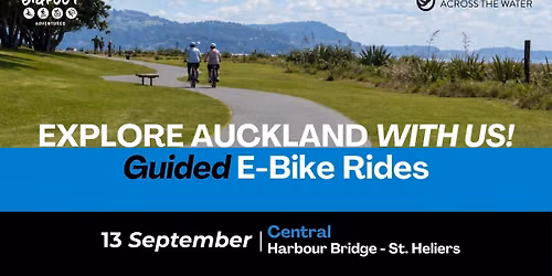Guided E-Bike Ride | Harbour Bridge-St. Heliers