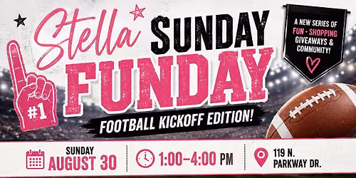 Sunday Funday Football Kickoff Edition