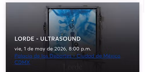 Lorde Mexico City Tickets