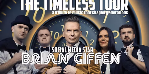Brian Giffen with the untouchables The Timeless tour