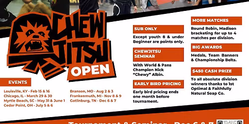 Chewjitsu Open Gatlinburg '25