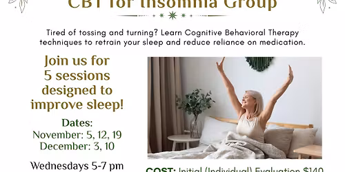 CBT for Insomnia Group