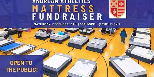 Andrean Athletics Mattress Fundraiser 