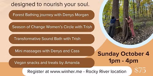 The Autumn Within: An Afternoon of Forest, Sound & Release 