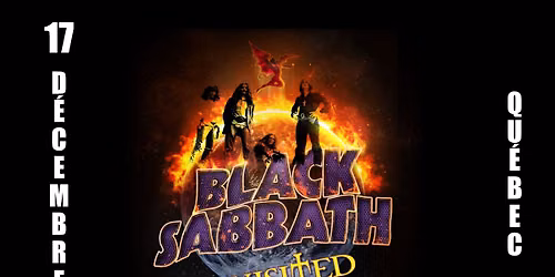 SABBATH REVISITED \/ Black Sabbath Tribute \u00e0 La Chapelle Spectacles