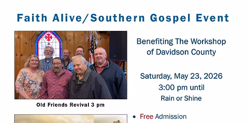 Faith Alive\/Southern Gospel Events