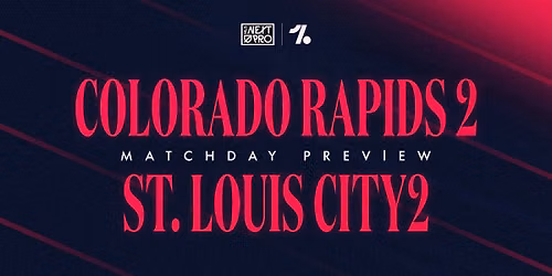 St Louis City SC 2 at Colorado Rapids 2 at Dicks Sporting Goods Park