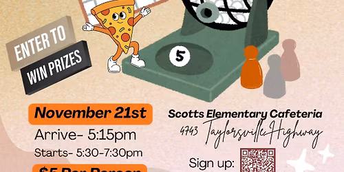 Scotts PTO Bingo Night