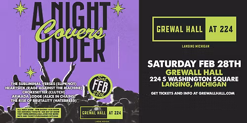 A NIGHT UNDER COVERS at Grewall Hall at 224