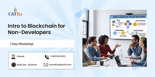 Intro to Blockchain for Non-Developers \u2013 1 Day Workshop in Ottawa