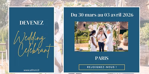 Formation | Devenir Wedding Celebrant | Paris