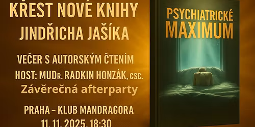 K\u0159est knihy - Psychiatrick\u00e9 maximum