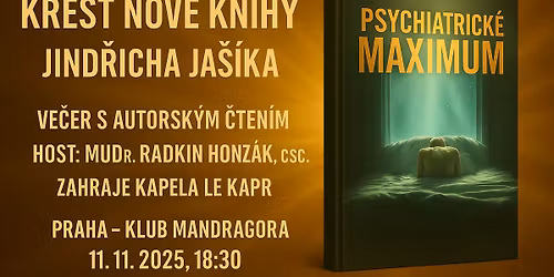 K\u0159est knihy - Psychiatrick\u00e9 maximum