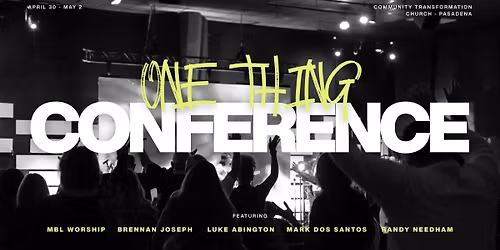 ONE THING CONFERENCE