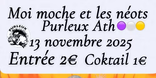 Soir\u00e9e \u00ab Moi, Moche et N\u00e9ot Purleux \u00bb 2025