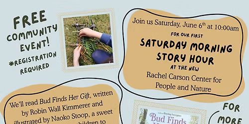 Saturday Morning Story Hour on the Refuge