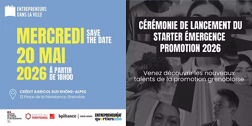 C\u00e9r\u00e9monie de lancement du Starter Emergence_Grenoble_EDLV