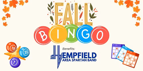 Fall Bingo Event