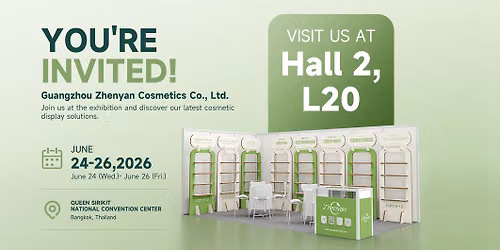 Zhenyan Cosmetic & COSMOPROF CBE ASEAN BANGKOK