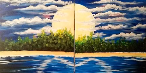 Toledo Date Night Paint and Sip Party - Beach Sun