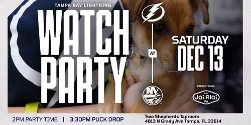 Tampa Bay Lightning Watch Party vs NYI