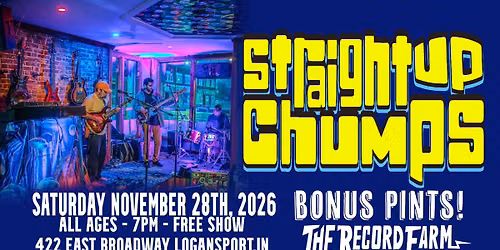 Straight Up Chumps LIVE at Bonus Pints!