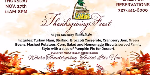 Hurricane Eddie\u2019s Thanksgiving Feast