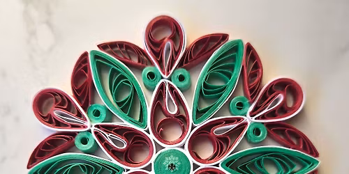 Paper Quilling Workshop: Holiday Ornament