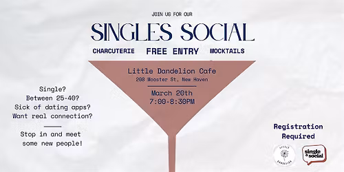 Singles Social at Little Dandelion Cafe