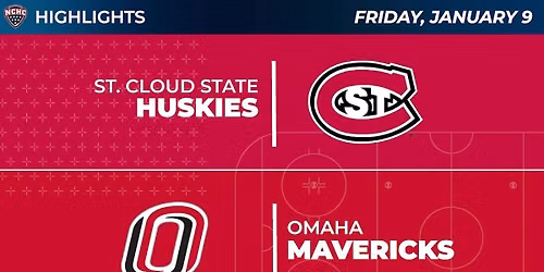St. Cloud State Huskies at Nebraska Omaha Mavericks Mens Hockey at Baxter Arena