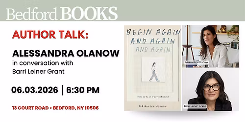 Author Talk: Alessandra Olanow