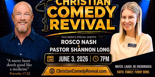 Live Taping of Christian Comedy Revival Talk Show
