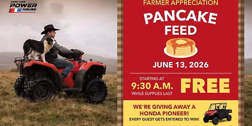 \ud83e\udd5e\ud83c\udf3e Farmer Appreciation Pancake Feed \ud83c\udf3e\ud83e\udd5e