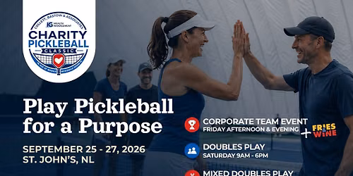 Charity Pickleball Classic 2026