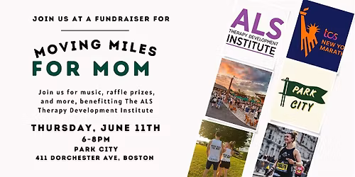 Moving Miles for Mom Marathon Fundraiser