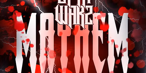 The VDBL Presents: Spin Warz - MAYHEM