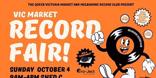 Vic Market Record Fair!