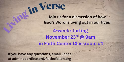 Adult Education: Living in Verse